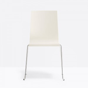 Silla Kuadra 1151/1158 de Pedrali. Sillas de diseño moderno. Sillas de plástico.