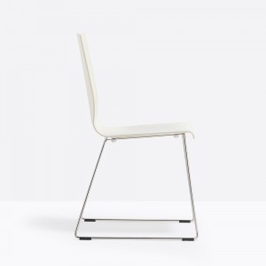 Silla Kuadra 1151/1158 de Pedrali. Sillas de diseño moderno. Sillas de plástico.