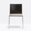 Silla Kuadra XL 2413 de Pedrali. Sillas de diseño. Sillas modernas contract.