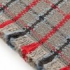 Rulo Big Garden Layers Diagonal tartan-blue de GAN. Cojines de diseño.