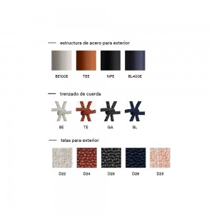 Taburete Panarea 3678 de Pedrali. Taburetes de diseño. Taburetes de exterior.