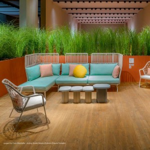 Butaca Panarea 3679 de Pedrali. Butacas de diseño. Butacas de exterior.