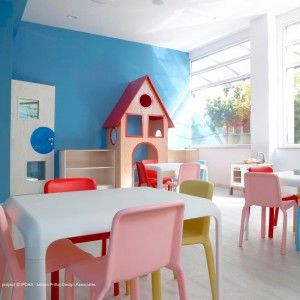 Silla Snow 303 de Pedrali. Muebles infantiles diseño. Sillas para niños.