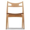 Silla CH29P tela Carl Hansen and Son