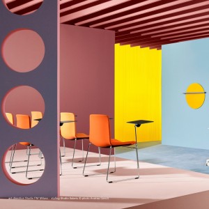 Silla Tweet 894/2 de Pedrali. Sillas tapizadas modernas. Sillas de diseño.