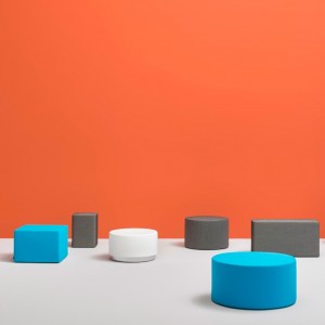 Pouf Wow 327/326 de Pedrali. Poufs de diseño. Pouf modernos de hogar y contract.