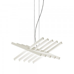 Lámpara suspensión Rhythm horizontal Vibia