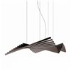 Lámpara suspensión Rhythm horizontal Vibia
