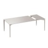 Mesa rectangular extensible Allsize Aluminio moderna de Fast. Mesas para exteriores.