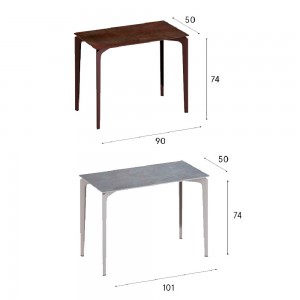 Consola Gres Allsize para recibidor de Fast. Consolas de diseño moderno.