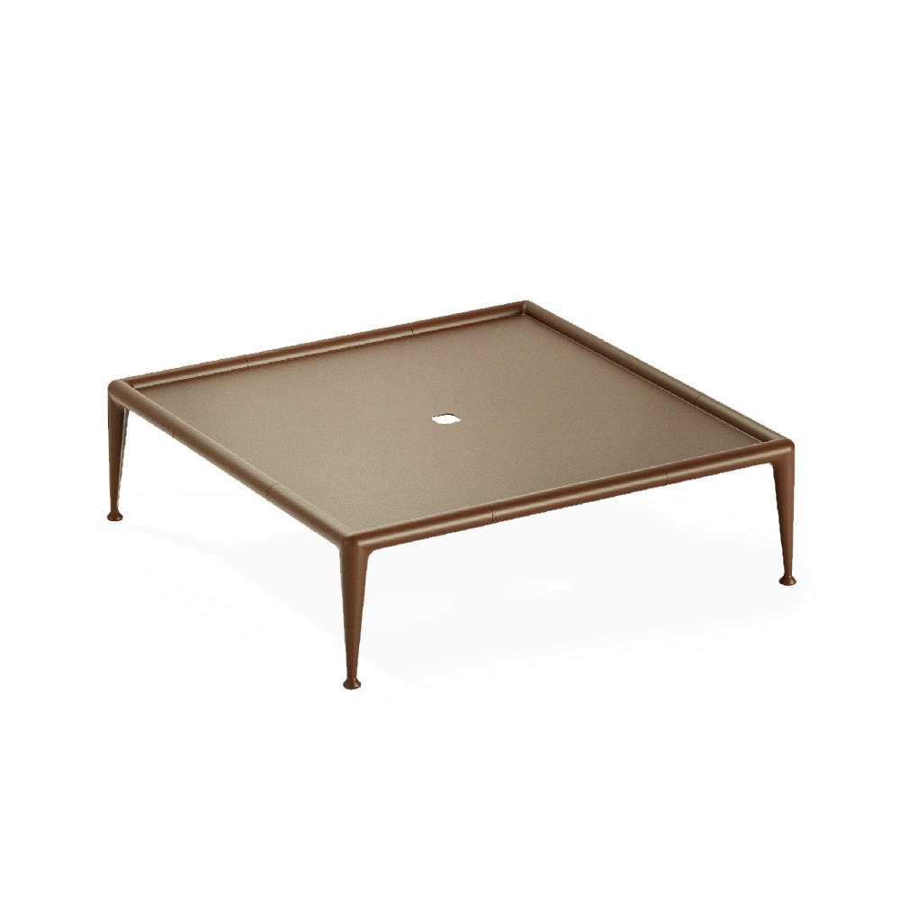 Mesa auxiliar New Joint de Fast. Mesas cuadradas o rectagulares ideal para exteriores.