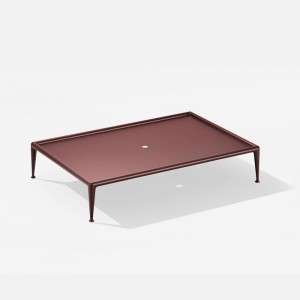 Mesa auxiliar New Joint de Fast. Mesas cuadradas o rectagulares ideal para exteriores.