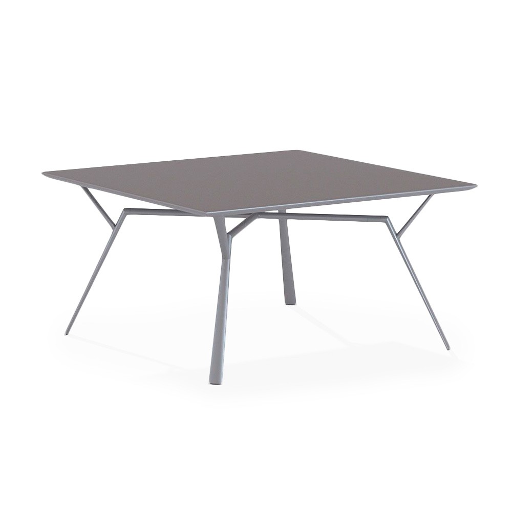 Mesa cuadrada Radice Quadra versátil y moderna para exteriores de Fast.