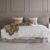 Sofá cama matrimonio de diseño Eivor Spring de Innovation Living para oficina.