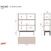 Cómoda Malmö MLM615 Punt