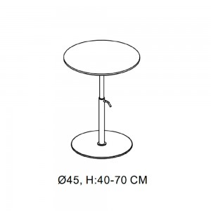 Mesa centro Kiffa de Innovation Living. Mesa elevable de diseño innovador y elegante.