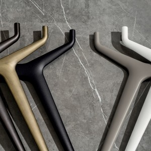 Mesa Arkos shaped rectangular cristal Sovet Italia