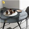 Mesa Arkos redonda cristal Sovet Italia