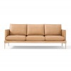 Sofá Segno de Amura. Sofás tapizados con diseño elegante. Muebles modernos italianos.