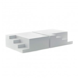 Mesa centro Mezzanino para salón de Mogg. Mesas de diseño original y auténtico.