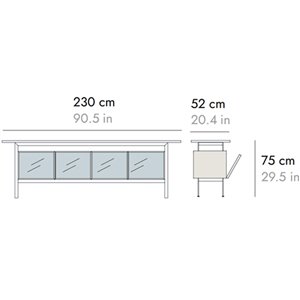Aparador Chicago CHC410 Quickship Punt