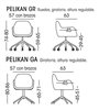 Sillón Pelikan giratorio Doos