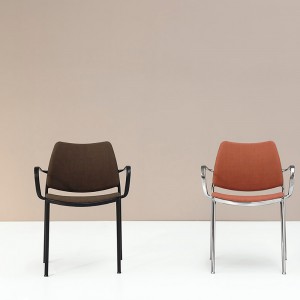 Sillón Gas Negro Tapizado Stua