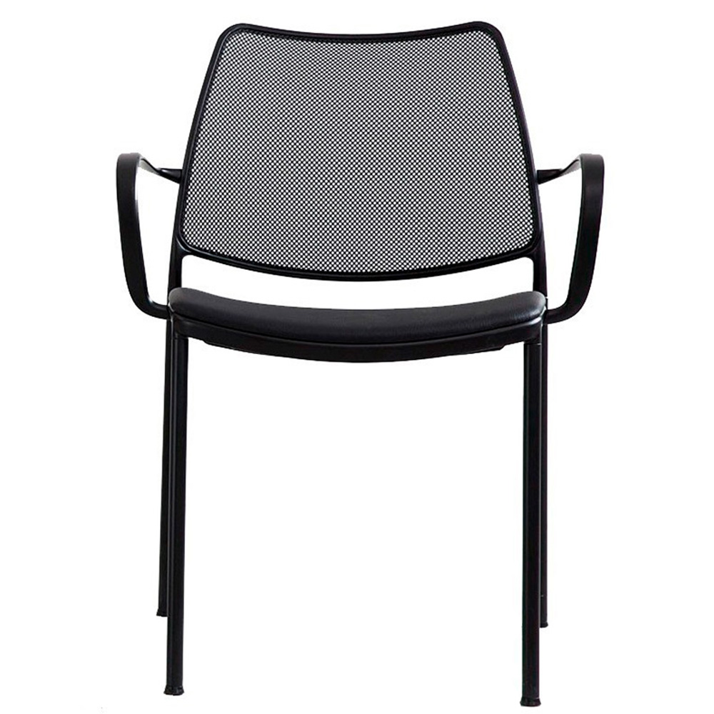 Sillón Gas Negro Tapizado Red Stua