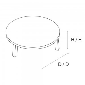 Mesa auxiliar Leila e15