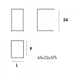 Mesa auxiliar Quadro Sofá Sovet