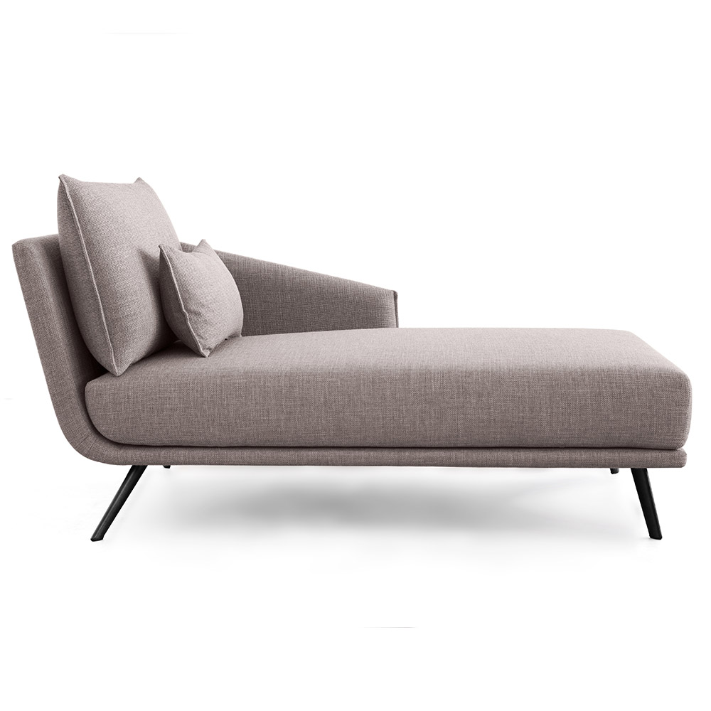 Chaiselongue con brazo Costura Stua