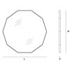 Espejo Visual decagonal Sovet