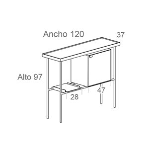 Aparador Kutxa Treku