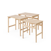 Mesa auxiliar Nesting Tables CH004 Carl Hansen and Son