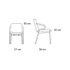 Amstelle sillón de metal Swedese. Moderno y confortable. Elegancia y practicidad para tu hogar