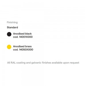 Lámpara moderna y delicada de centro de mesa Eva o EVE de Foster+Partners y Lumina.