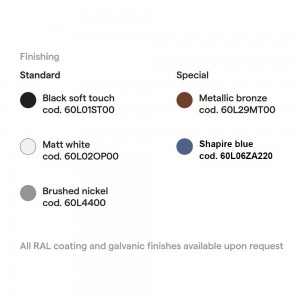 Lámpara pie Elle LED para ambiente interior de Tommaso Cimini y Lumina