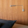 Aplique de pared moderno de aluminio Flo Wall M de Lumina y Foster + Partners
