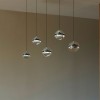 Lámpara moderna de suspensión modular Limbus LED de Emanuele Ricci y Lumina.