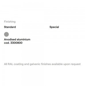 Aplique de diseño moderno para pared Naomi de Yacoov Kaufman para Lumina