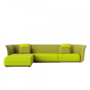 Sofá chaiselongue Suave de Vondom