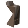 Taburete Vertex con Doble Pared e Iluminación Led Interior | Vondom