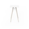 Mesa cuadrada Faz Wood dining table. Vondom