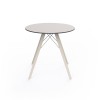 Mesa redonda Faz Wood dining table. Vondom