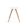 Mesa redonda Faz Wood dining table. Vondom