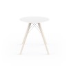 Mesa redonda Faz Wood dining table. Vondom