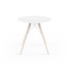 Mesa redonda Faz Wood dining table. Vondom