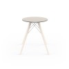 Mesa redonda Faz Wood dining table. Vondom