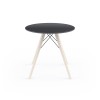 Mesa redonda Faz Wood dining table. Vondom
