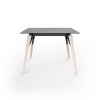 Mesa cuadrada Faz Wood lounge table. Vondom